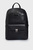 Чоловічий чорний рюкзак ICONIC PLAQUE ROUND BP