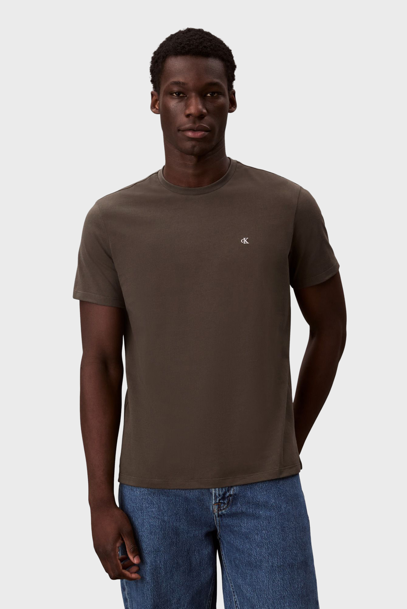 Мужская серая футболка CLASSIC MONOGRAM Серый XXL Calvin Klein Jeans LV04RD254G Мужская серая футболка CLASSIC MONOGRAM Серый XXL Calvin Klein Jeans LV04RD254G