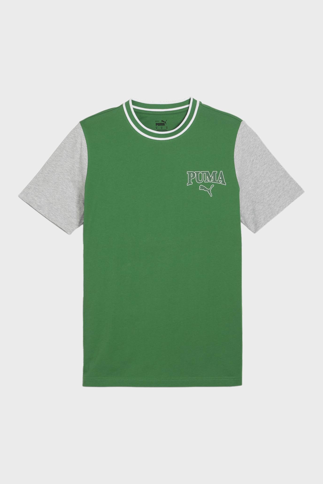 Чоловіча зелена футболка PUMA SQUAD Men's Graphic Tee 1