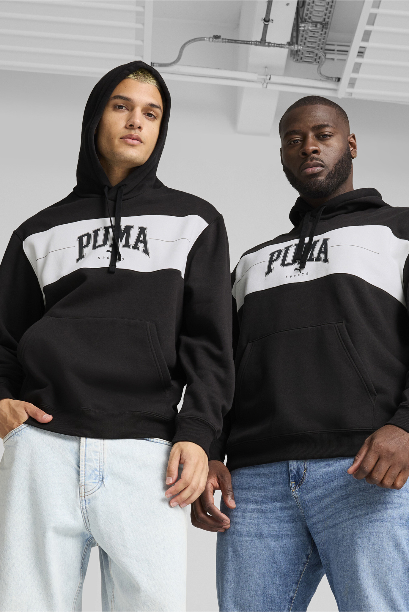 Мужское черное худи PUMA SQUAD Hoodie Men 1