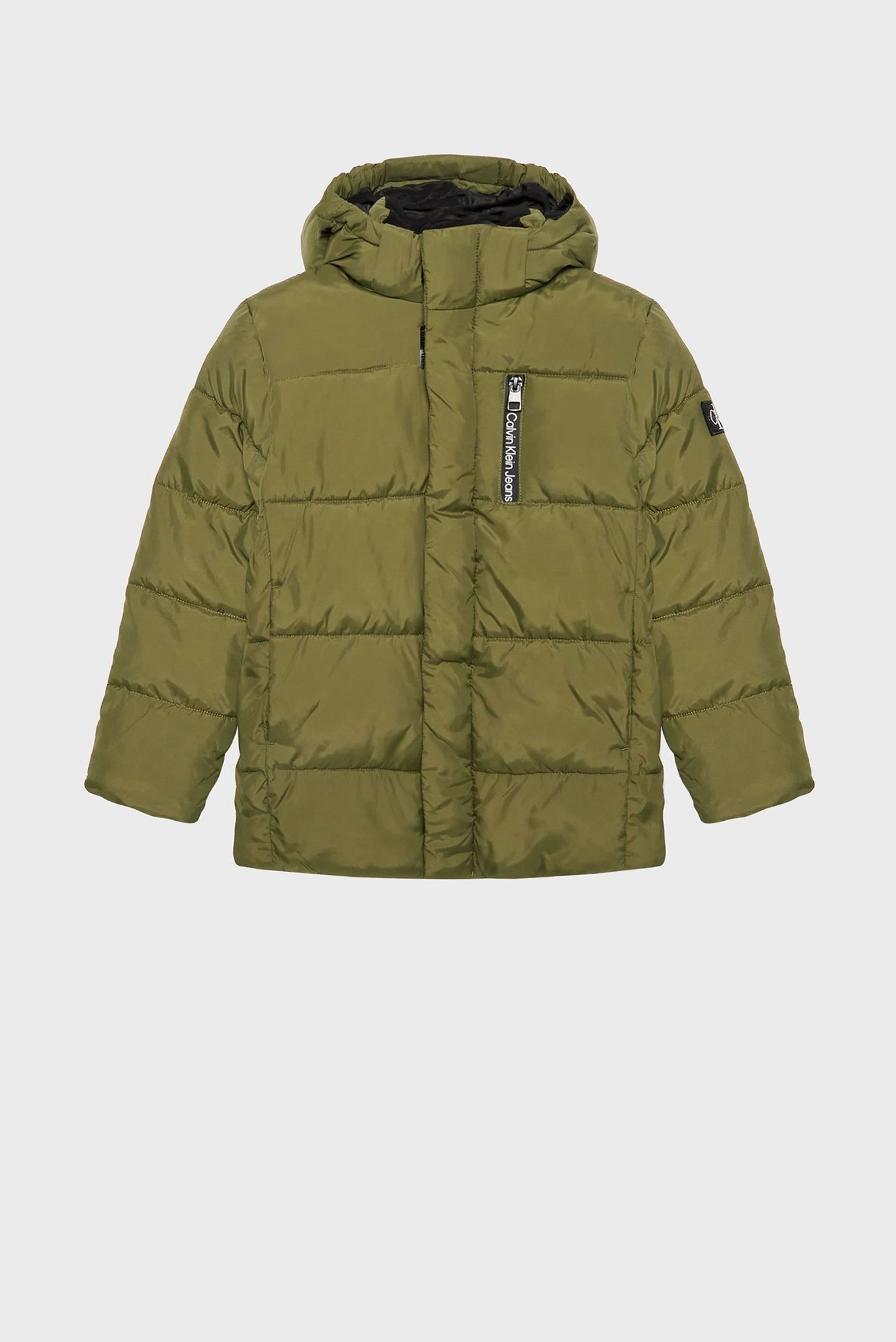 Дитяча зелена куртка ESSENTIAL PUFFER JACKET 1