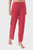 Женские красные брюки с узором ELWIN
