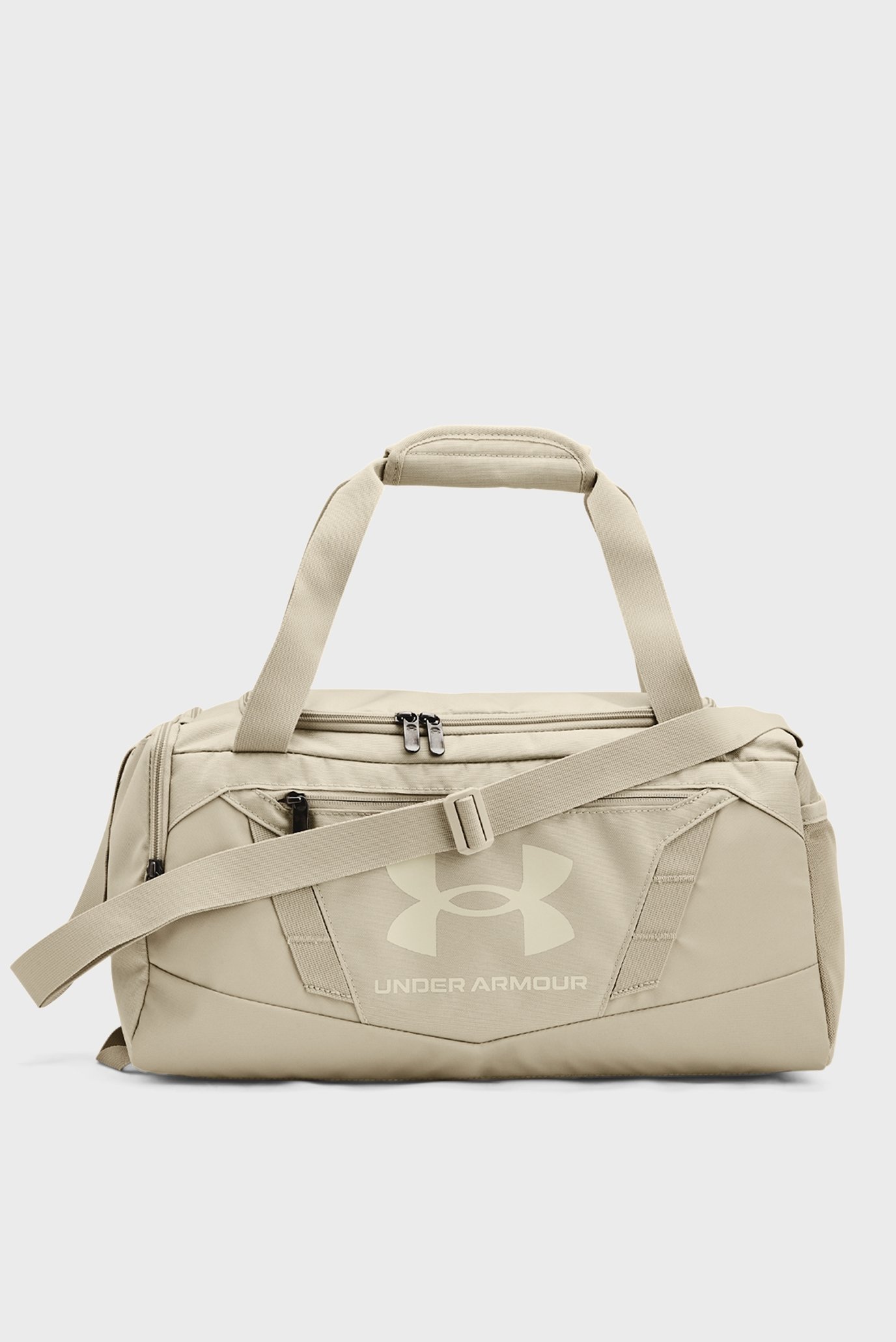 Бежева спортивна сумка UA Undeniable 5.0 Duffle XS 1