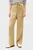 Женские бежевые льняные брюки TAILORED STRAIGHT