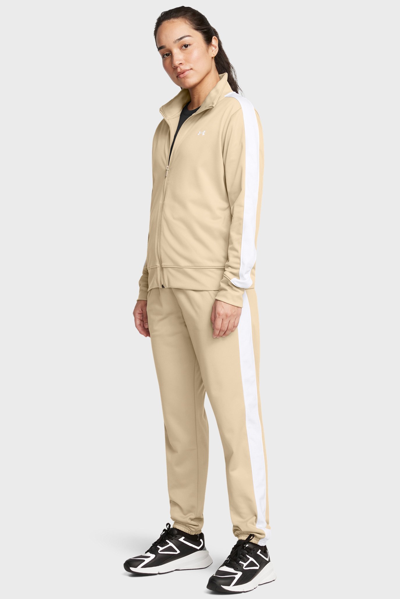 Женский бежевый спортивный костюм (кофта, брюки) Tricot Tracksuit 1