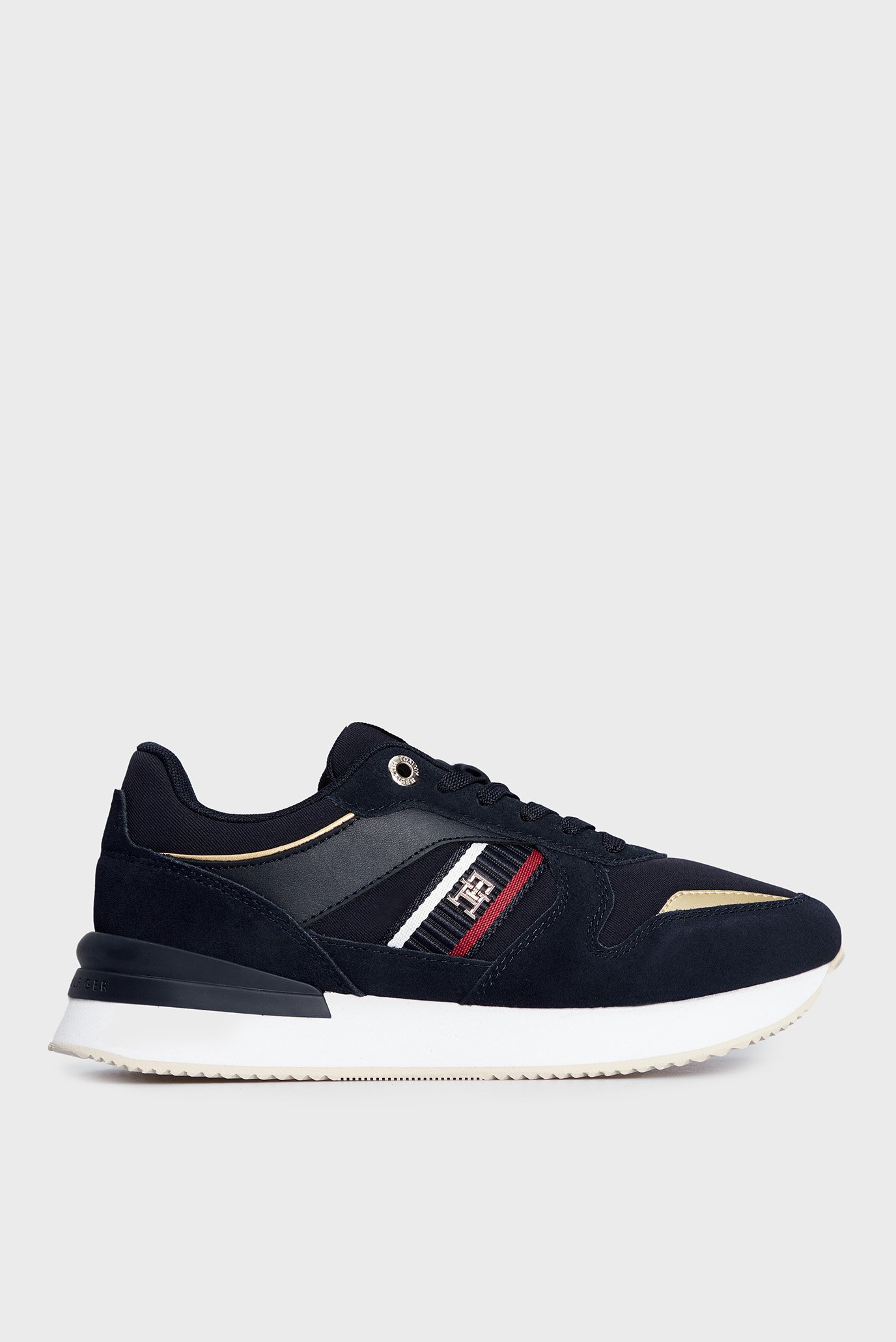 Женские темно-синие кроссовки CORP WEBBING RUNNER GOLD Tommy Hilfiger ...