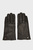 Женские черные кожаные перчатки ESSENTIAL FLAG LEATHER GLOVES