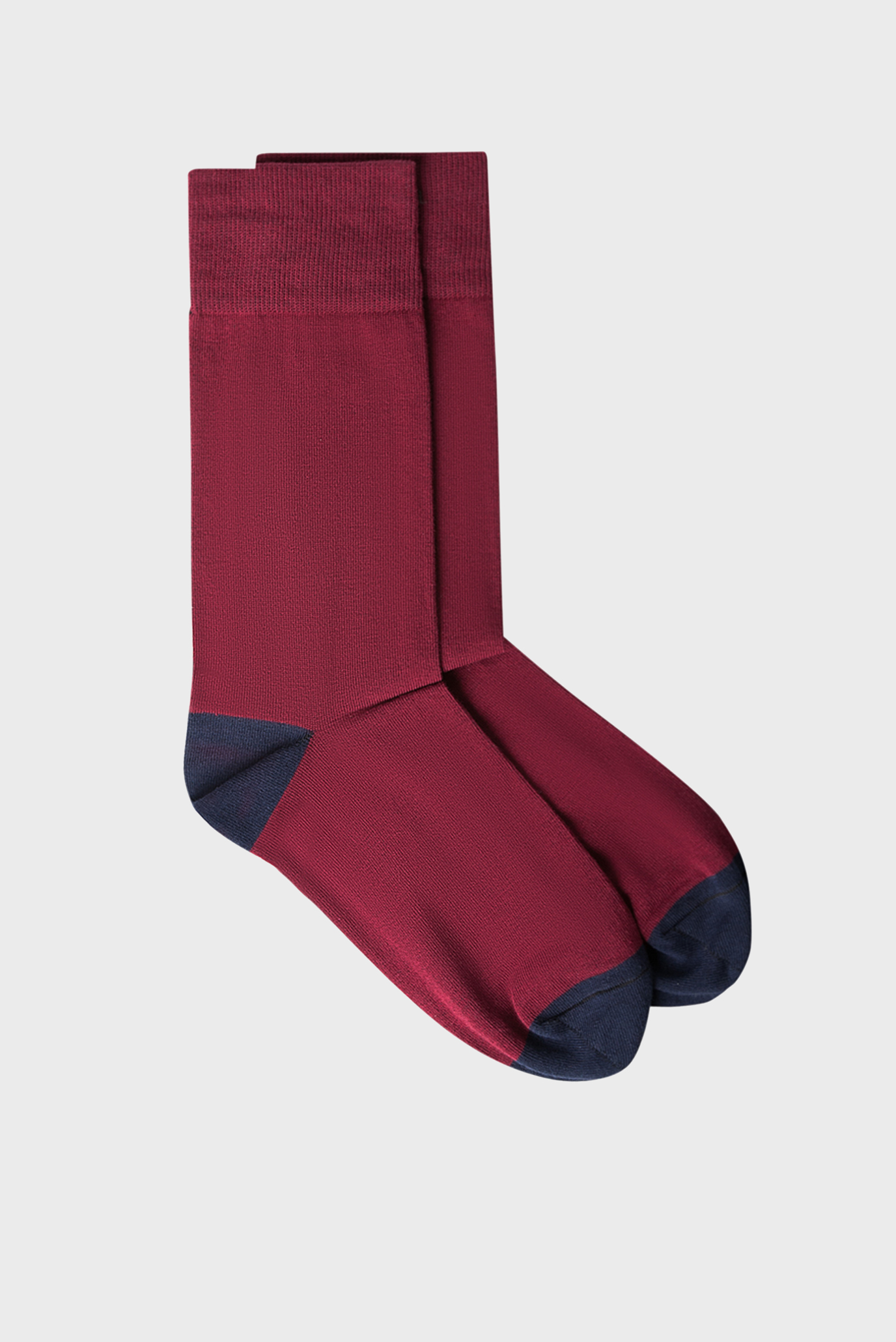 Чоловічі бордові шкарпетки 1