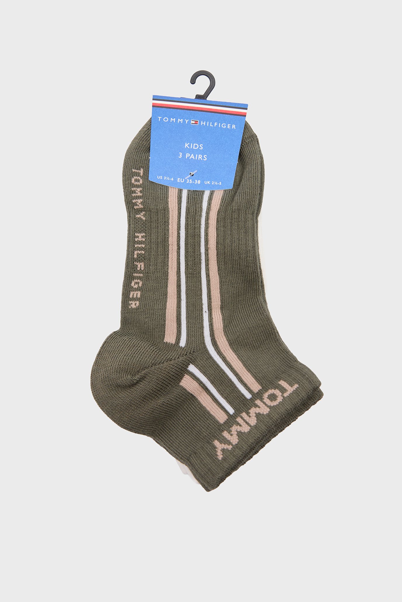 Женские носки (3 пары) STRIPE Разноцветный 35-38 Tommy Hilfiger 701236332 Женские носки (3 пары) STRIPE Разноцветный 35-38 Tommy Hilfiger 701236332