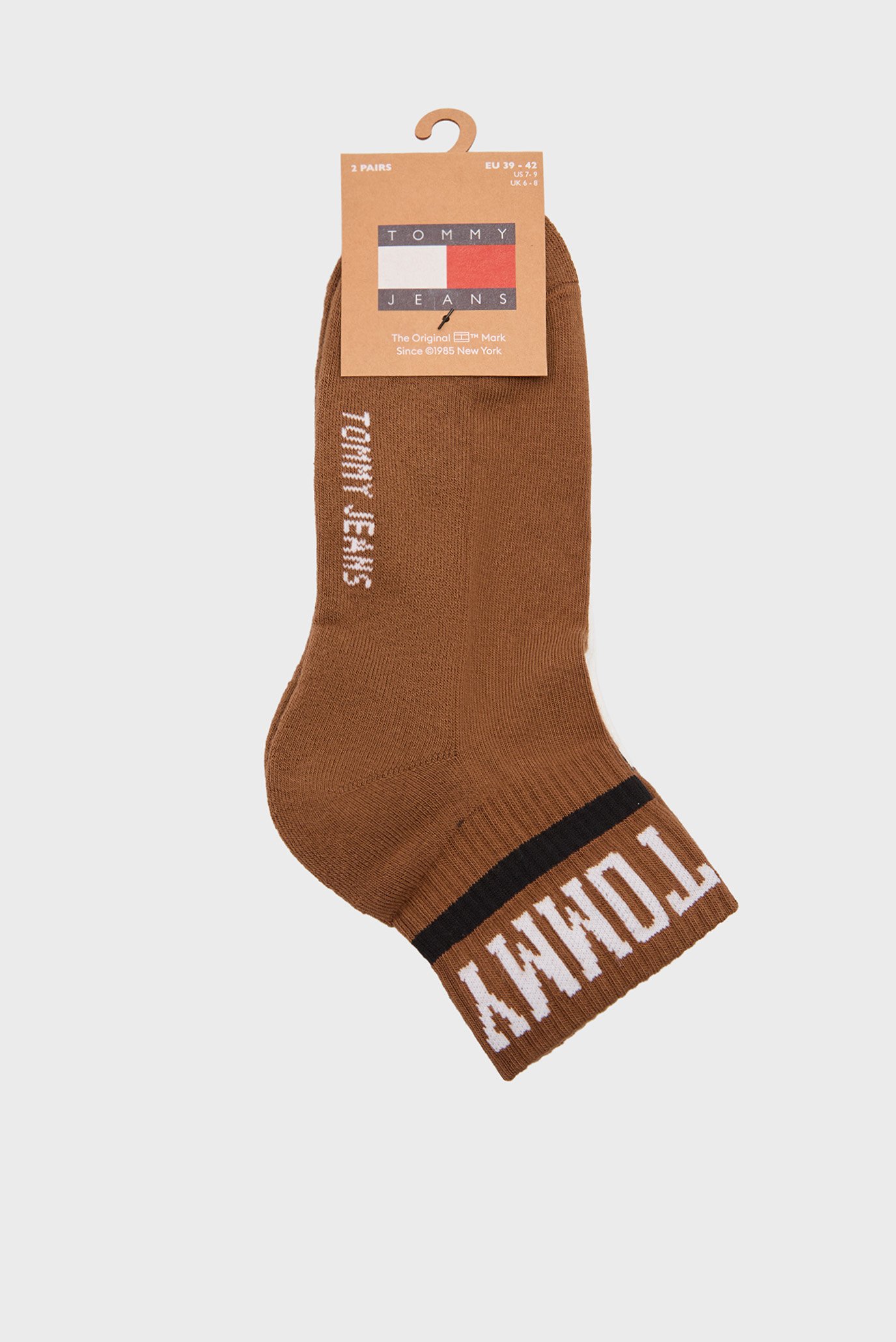Носки (2 пары) QUARTER Разноцветный 35-38 Tommy Jeans 701236467 Носки (2 пары) QUARTER Разноцветный 35-38 Tommy Jeans 701236467