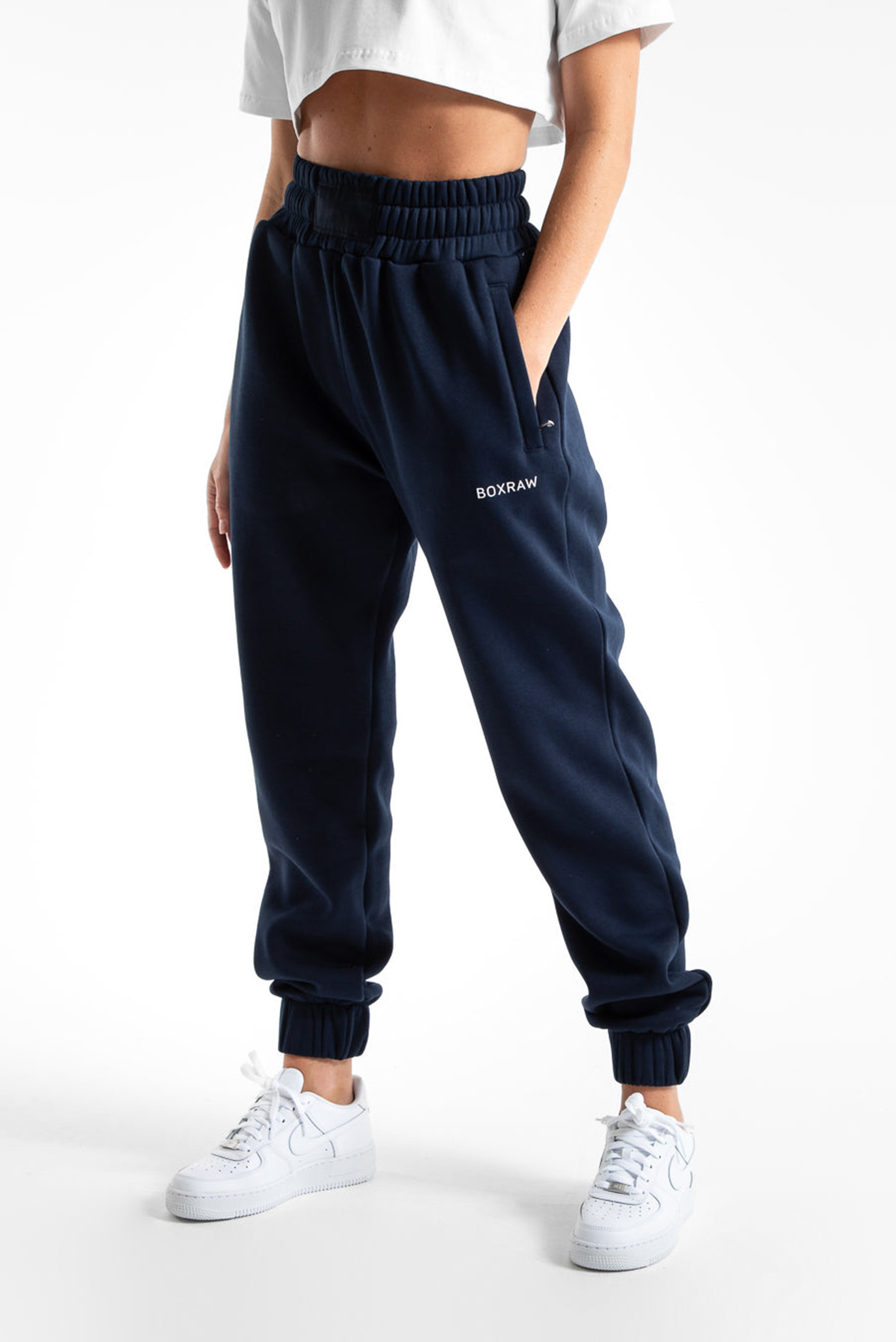 Жіночі темно-сині спортивні штани Boxraw Johnson 1