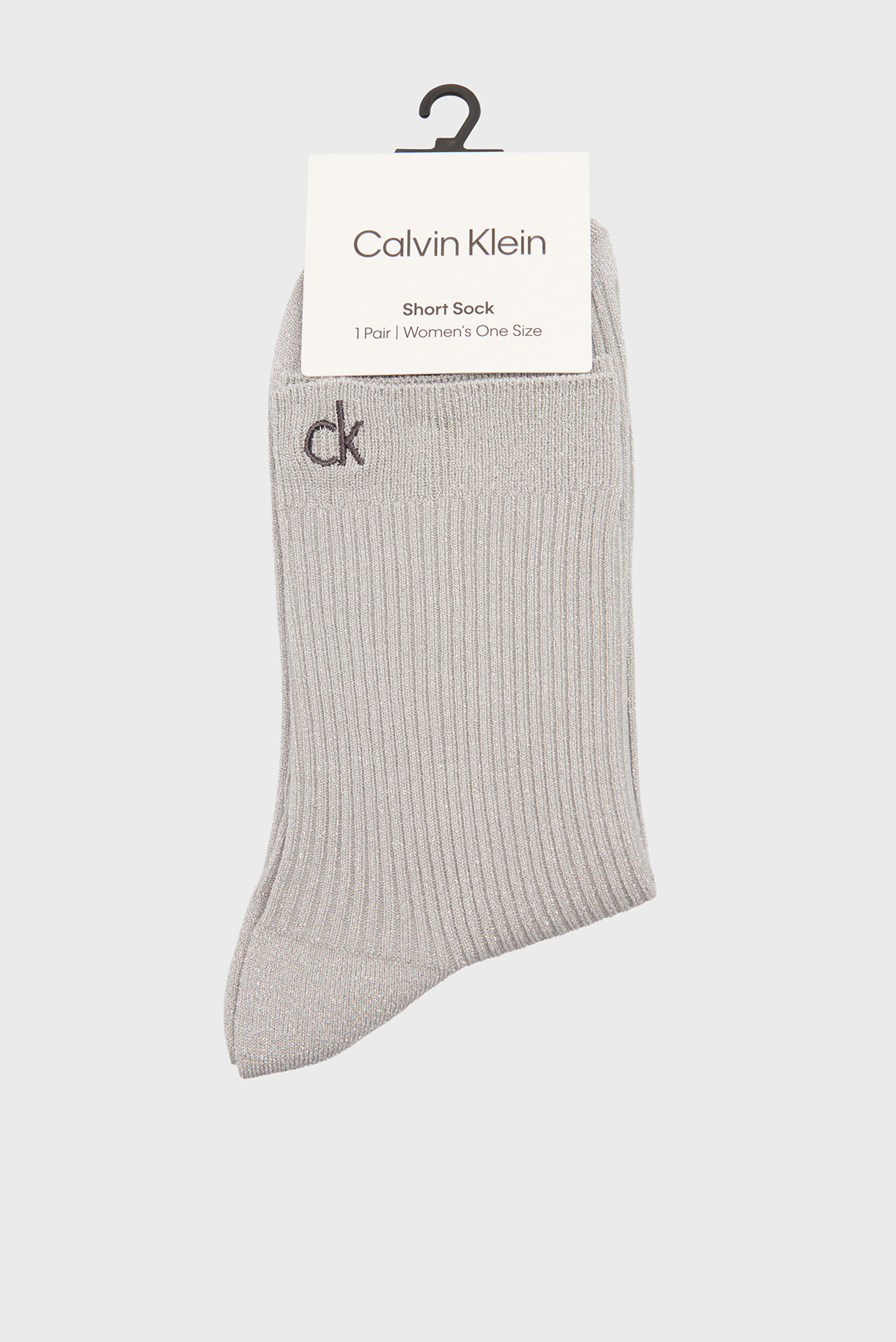 Женские серые носки LUREX Серый ONESIZE Calvin Klein 701235382 Женские серые носки LUREX Серый ONESIZE Calvin Klein 701235382