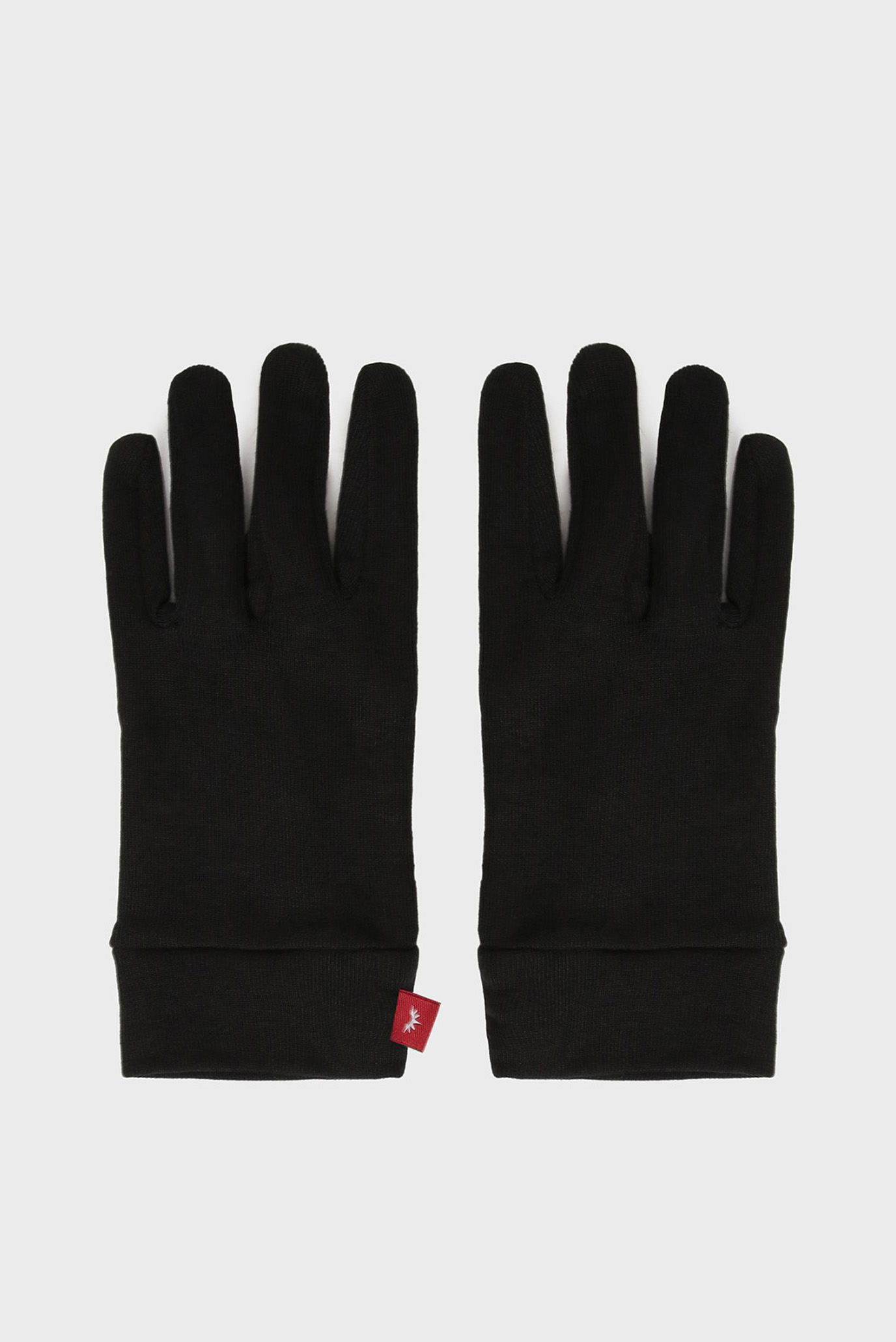 Детские черные перчатки 1