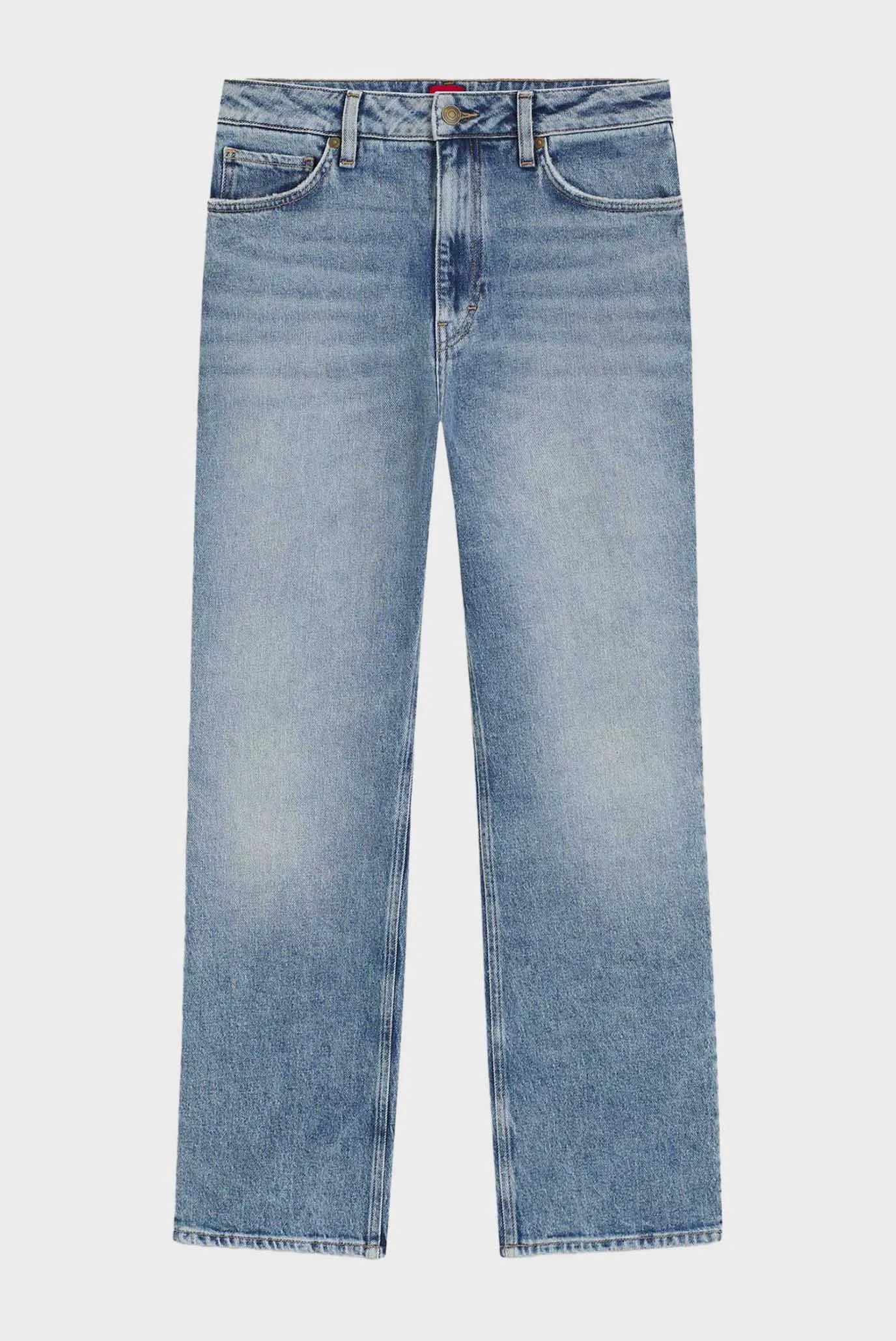 Женские голубые джинсы 1