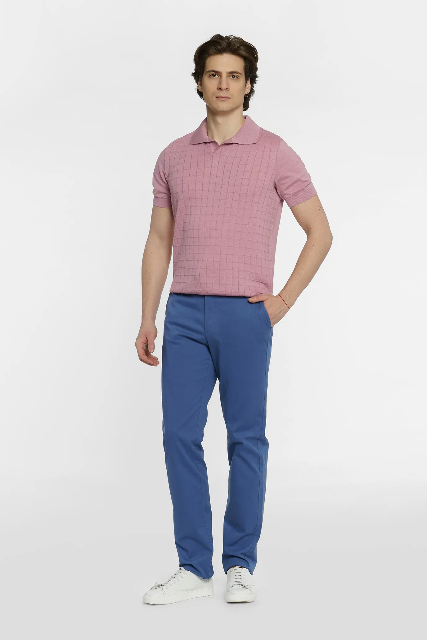 Чоловіче рожеве поло 2