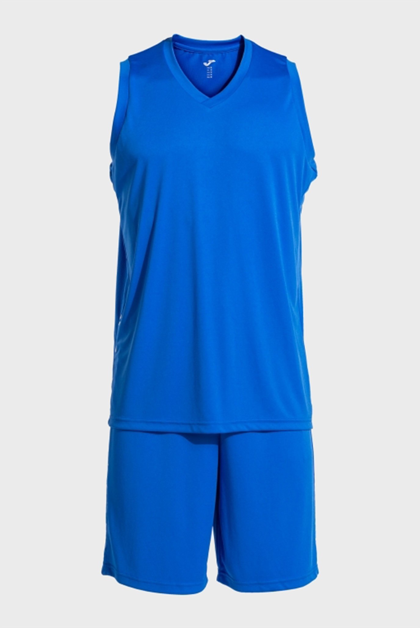 Чоловічий синій спортивний костюм (майка, шорти) 1