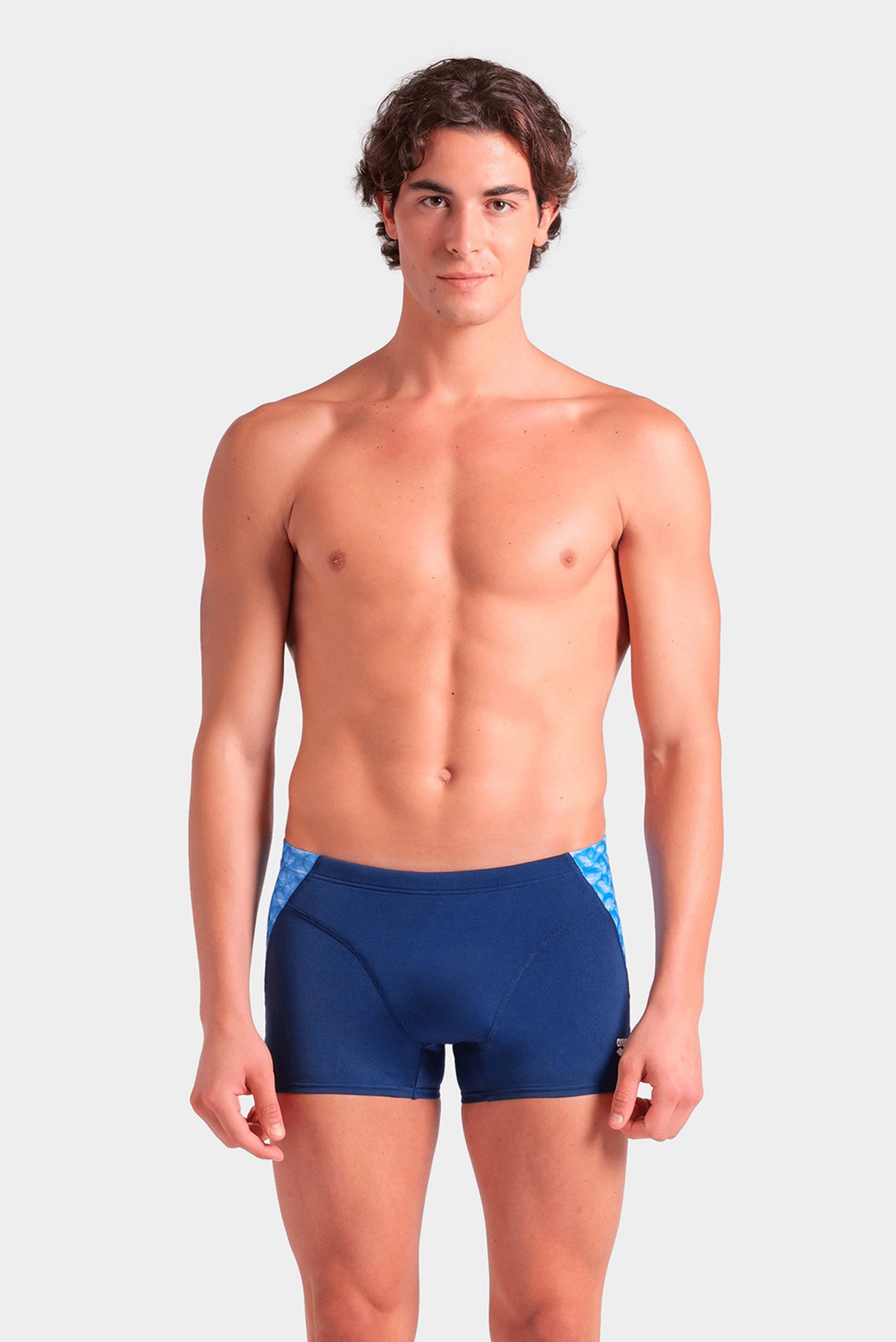 Чоловічі сині плавки MONOGRAM SWIM SHORT 1