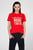 Женская красная футболка T-SILY-ZF