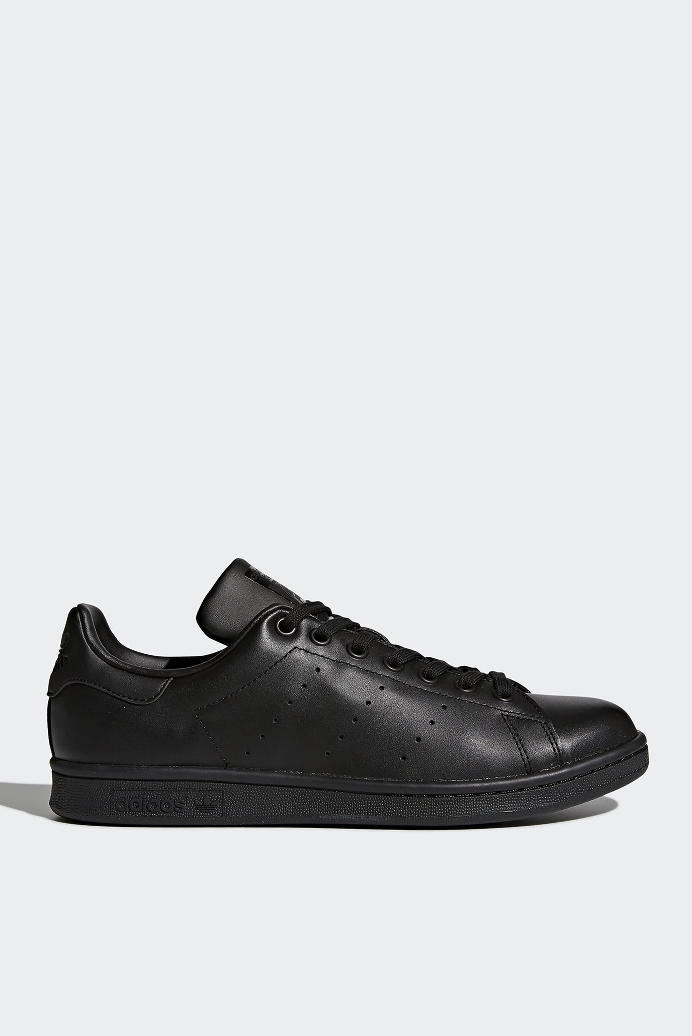 Чорні шкіряні снікерси Stan Smith 1