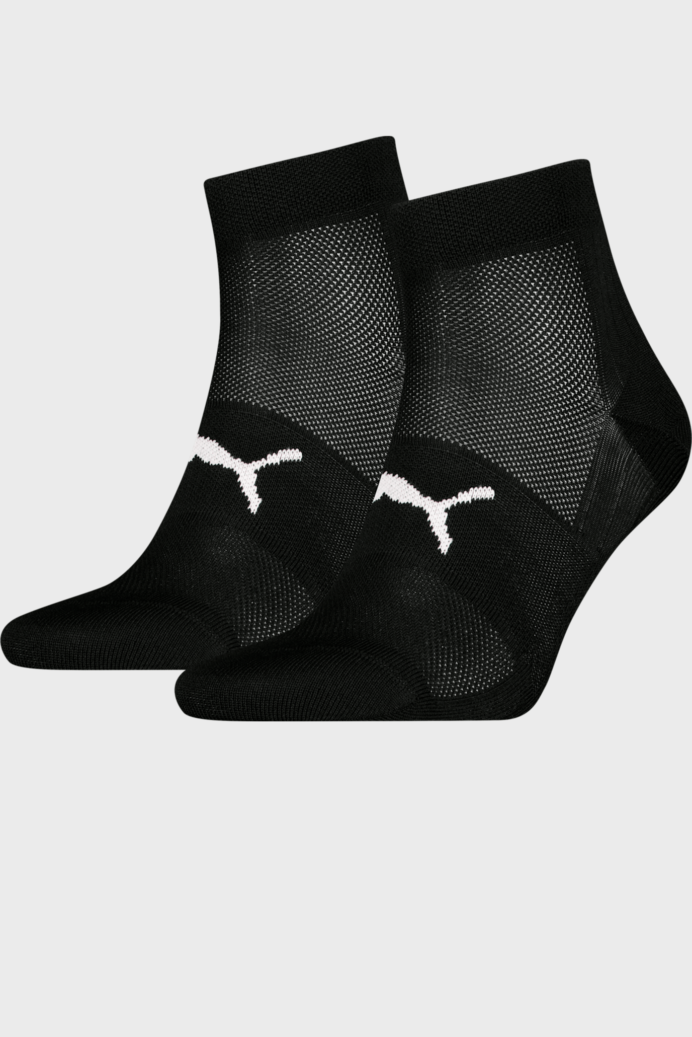 Черные носки (2 пары) Quarter Socks Unisex 1