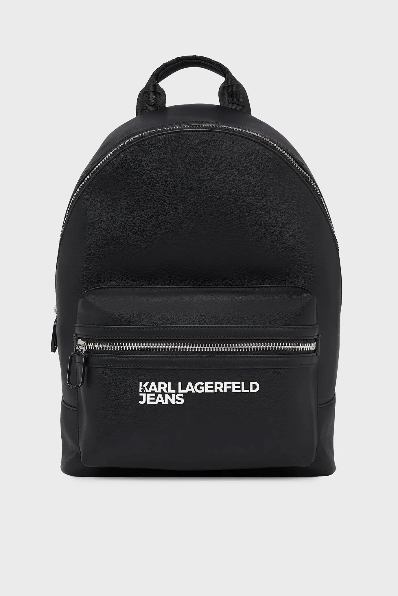 Чоловічий чорний рюкзак KLJ ESSENTIAL GRAINY 1