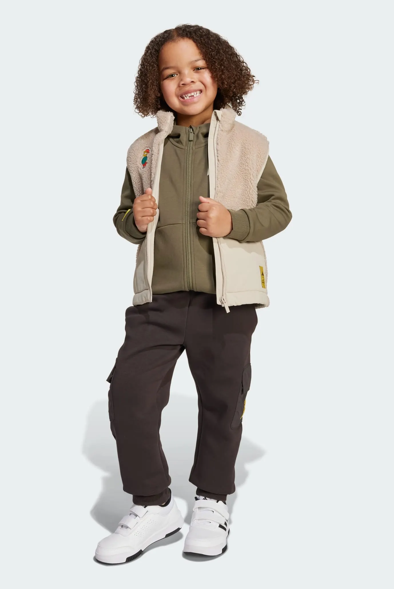 Детское оливковое худи The Simpsons Kids 3