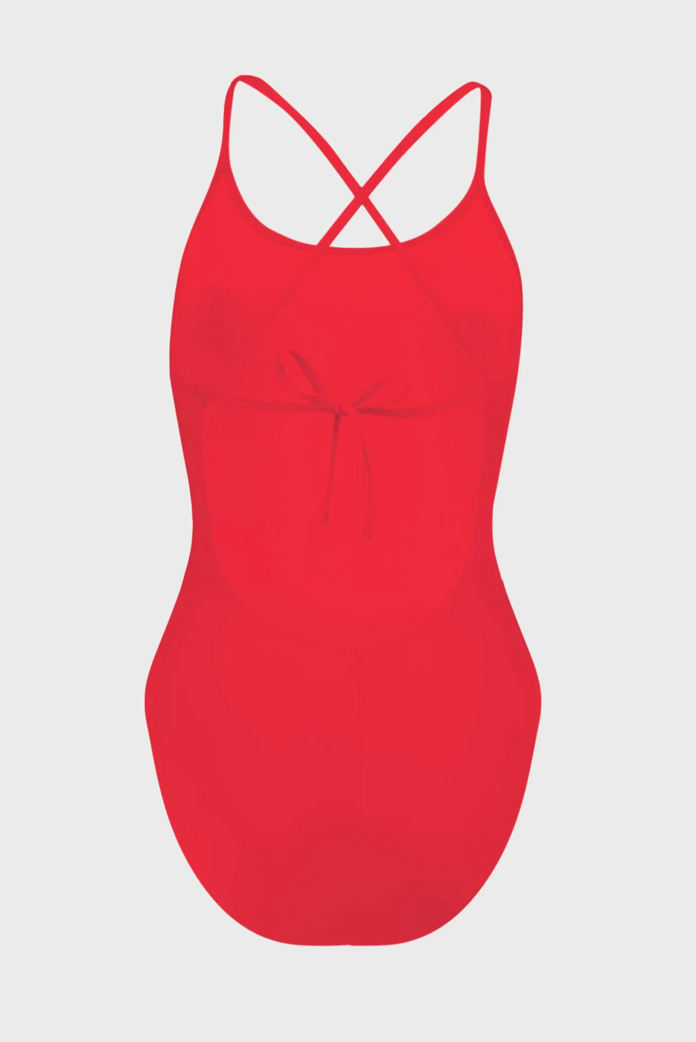 Жіночий червоний купальник Swim Women’s V-Neck Cross-back Swimsuit 10