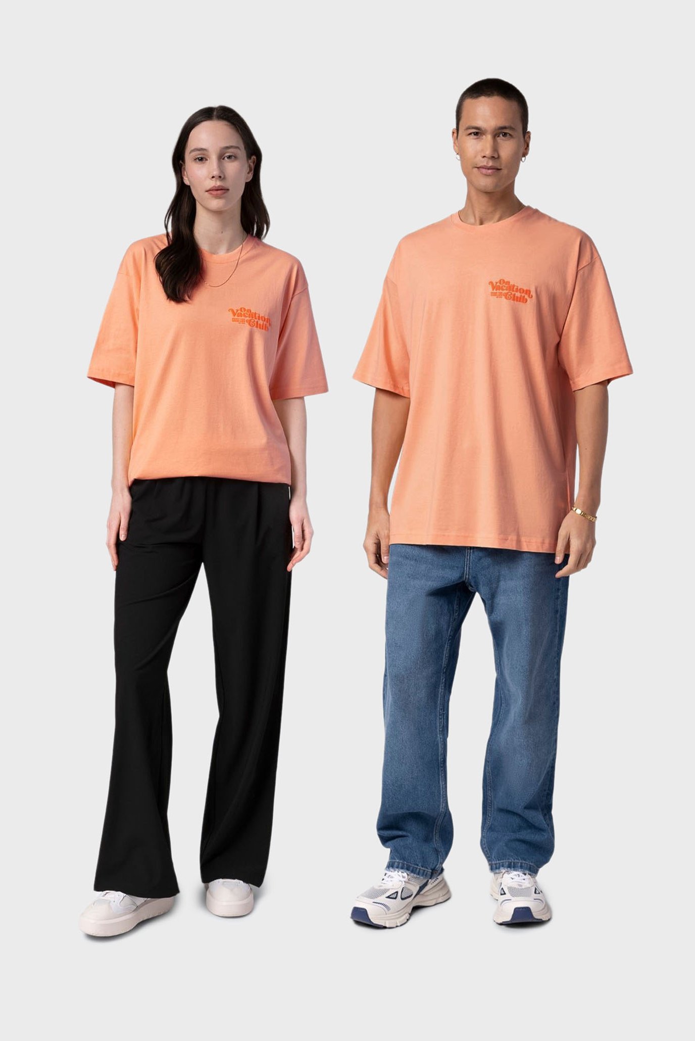 Оранжевая футболка Enjoy (унисекс) 1