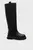 Жіночі чорні шкіряні чоботи Amicie PRPY