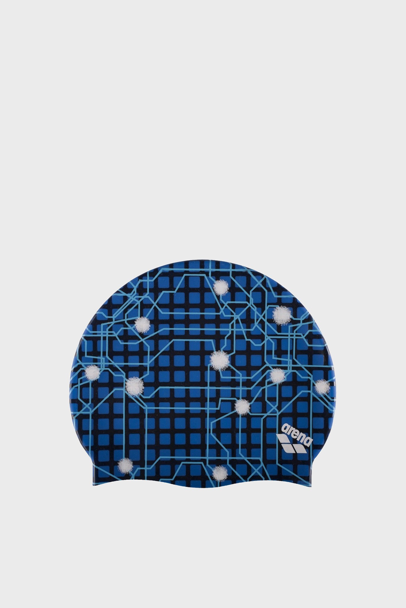 Синя шапочка для плавання PRINT 2 1
