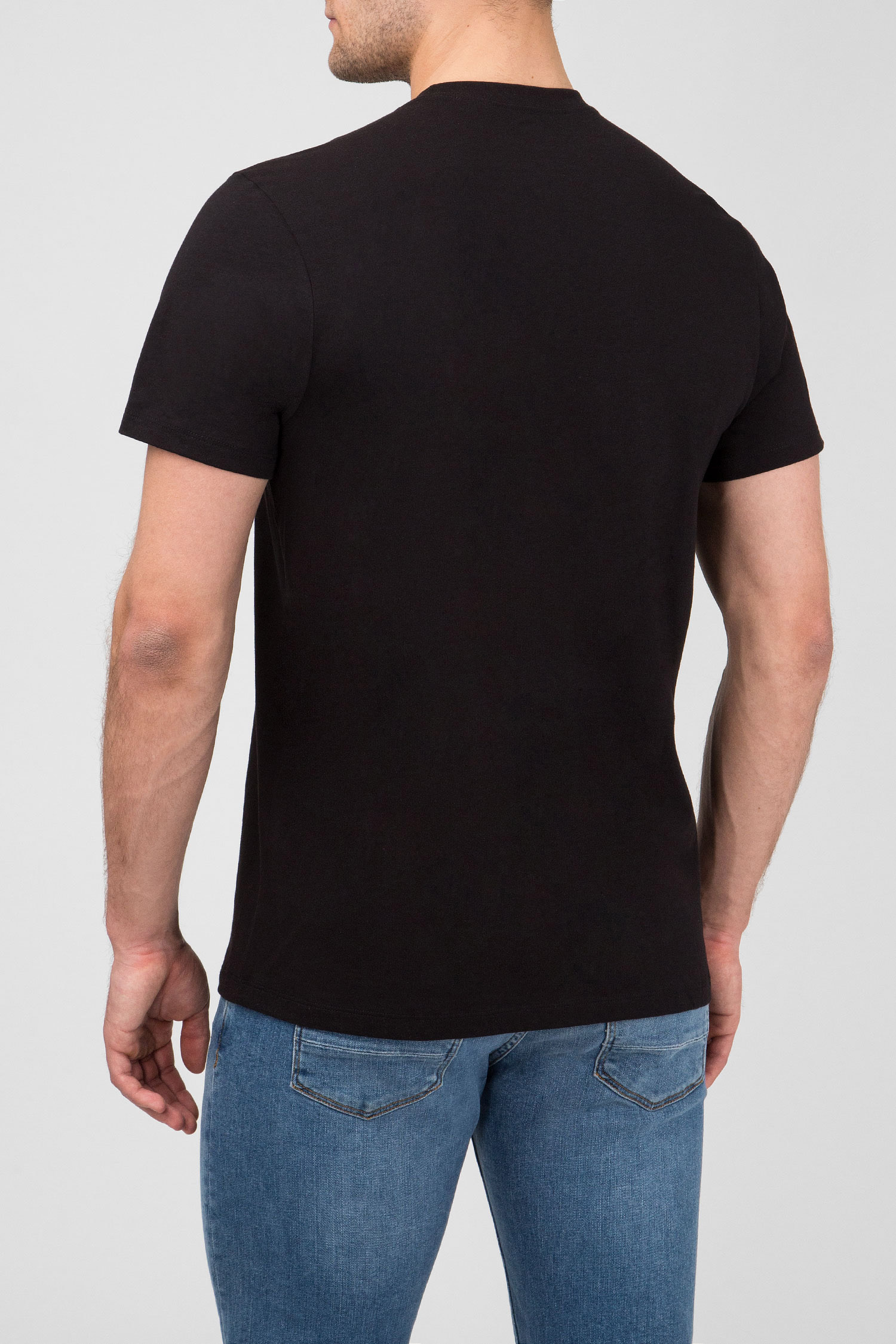 Мужская черная футболка LA DODGER 47 Brand 394543JK — MD-Fashion