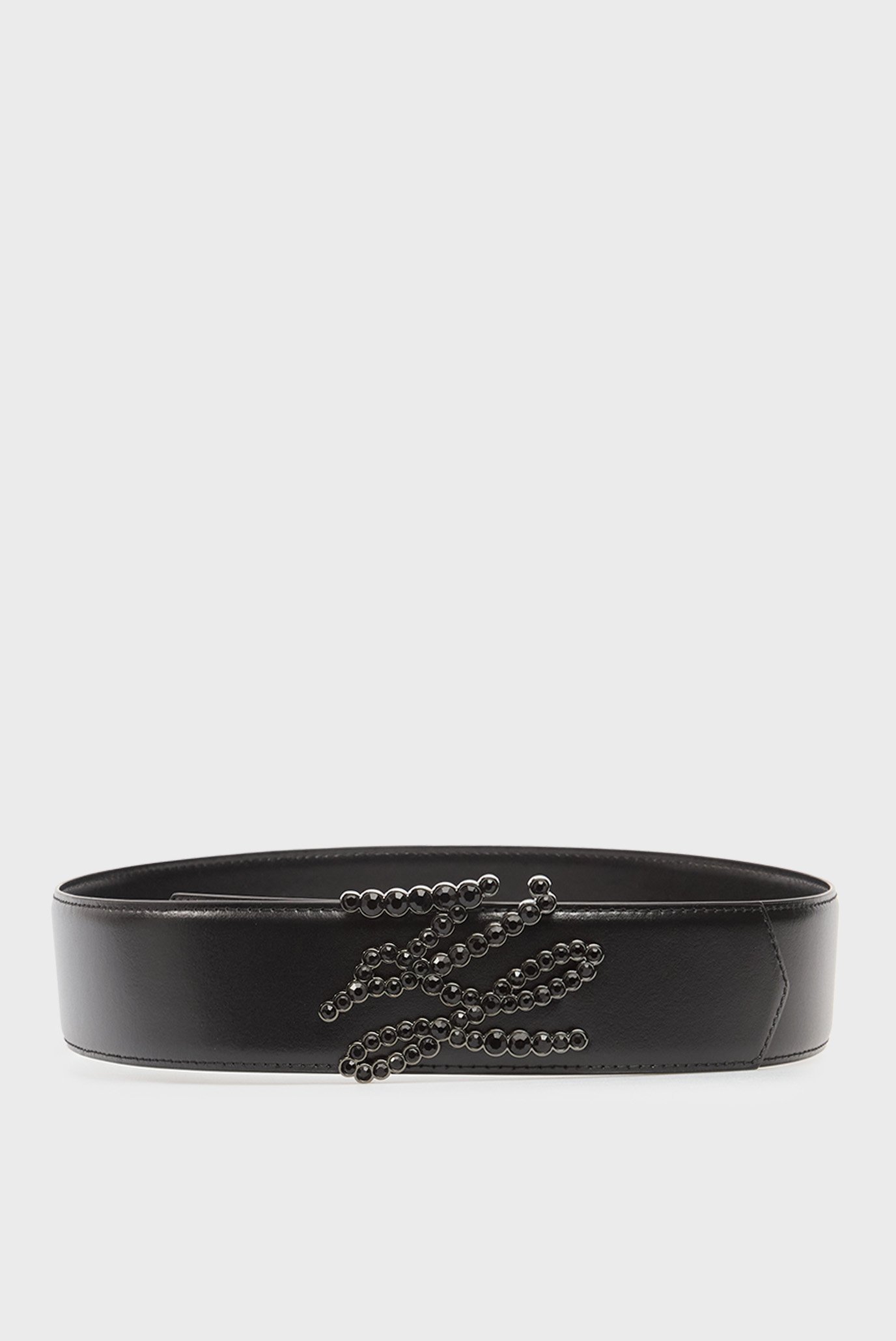 Женский черный кожаный ремень autograph rhns Черный 75 Karl Lagerfeld A4W33021 Женский черный кожаный ремень autograph rhns Черный 75 Karl Lagerfeld A4W33021