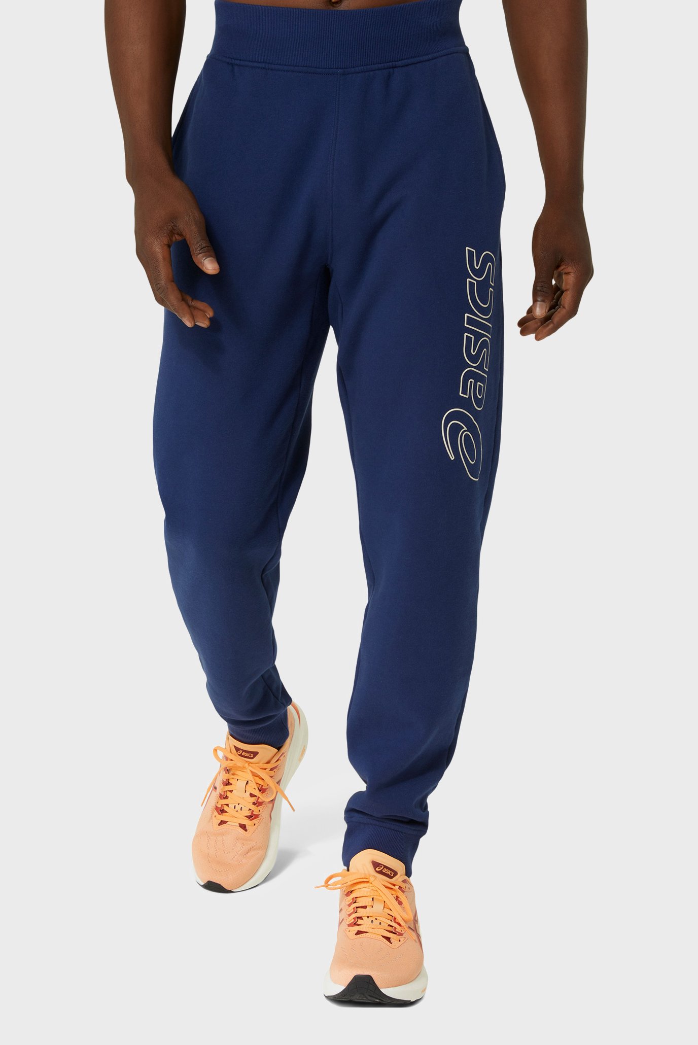 Чоловічі сині спортивні штани ASICS LOGO SWEATPANT 1