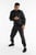 Чоловічий чорний спортивний костюм (світшот, штани) Hagler 2.0