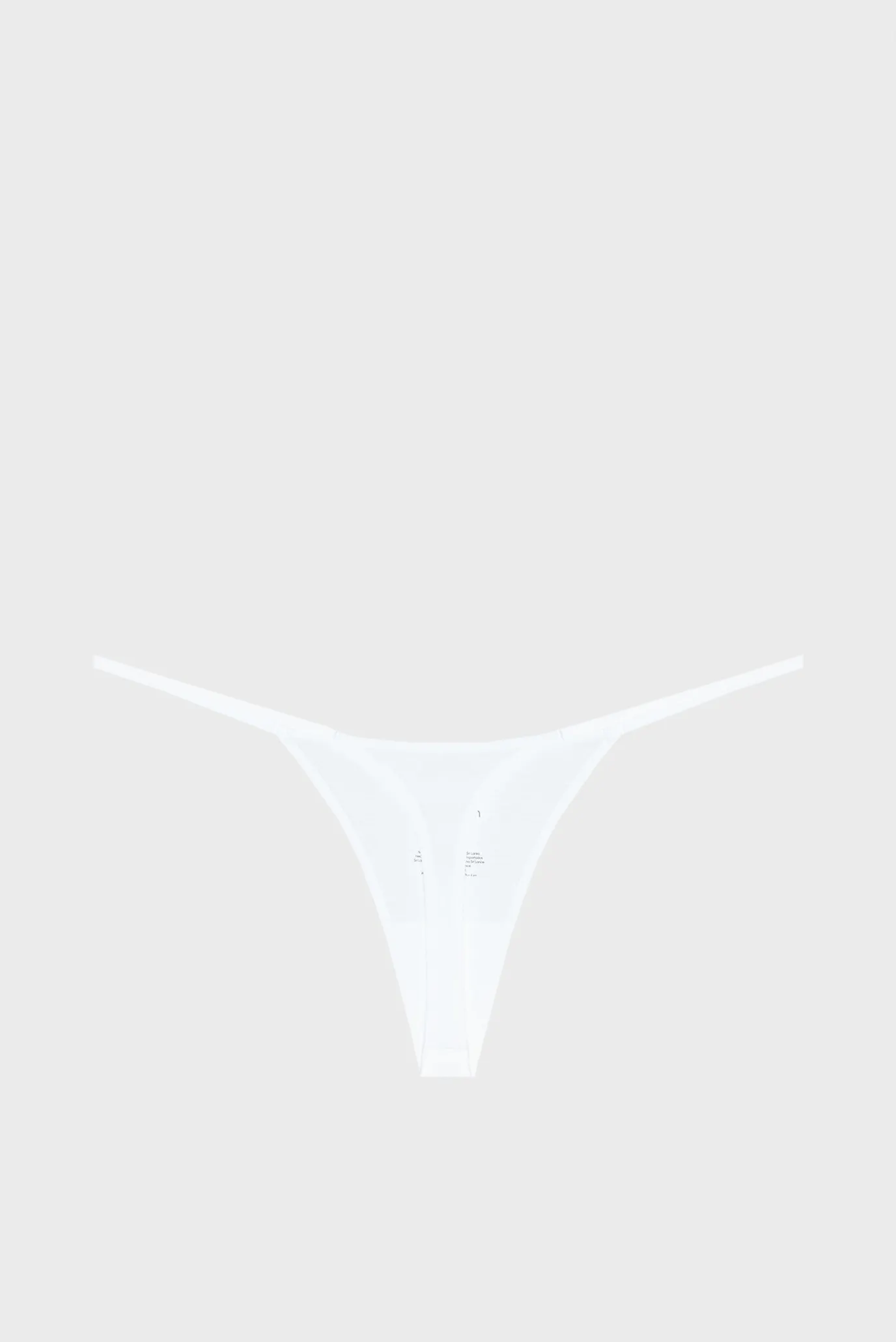 Жіночі білі трусики STRING THONG 6