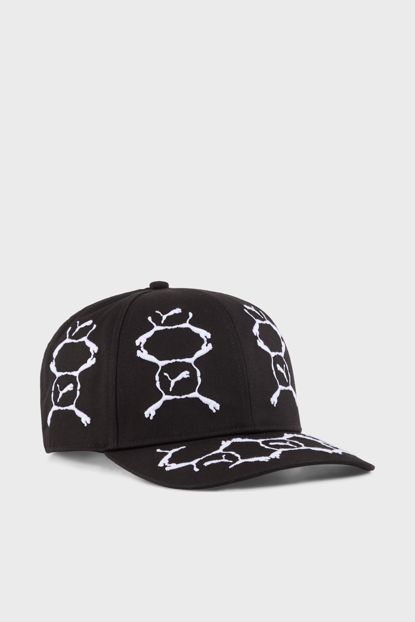 Черная кепка с узором PUMA Cat Embroidery Baseball Cap 1