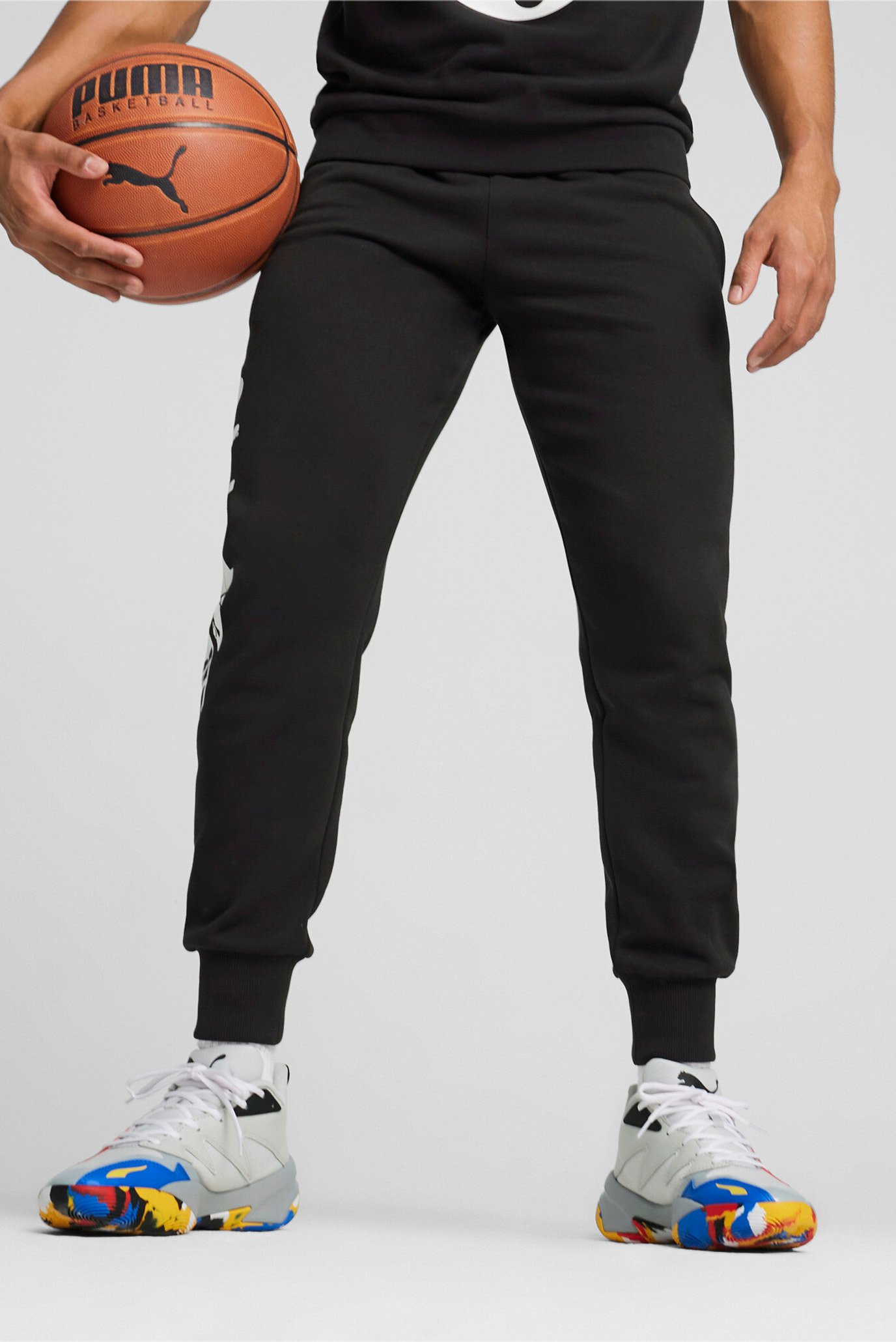 Мужские черные спортивные брюки Posterize 2.0 Basketball Track Pants 1