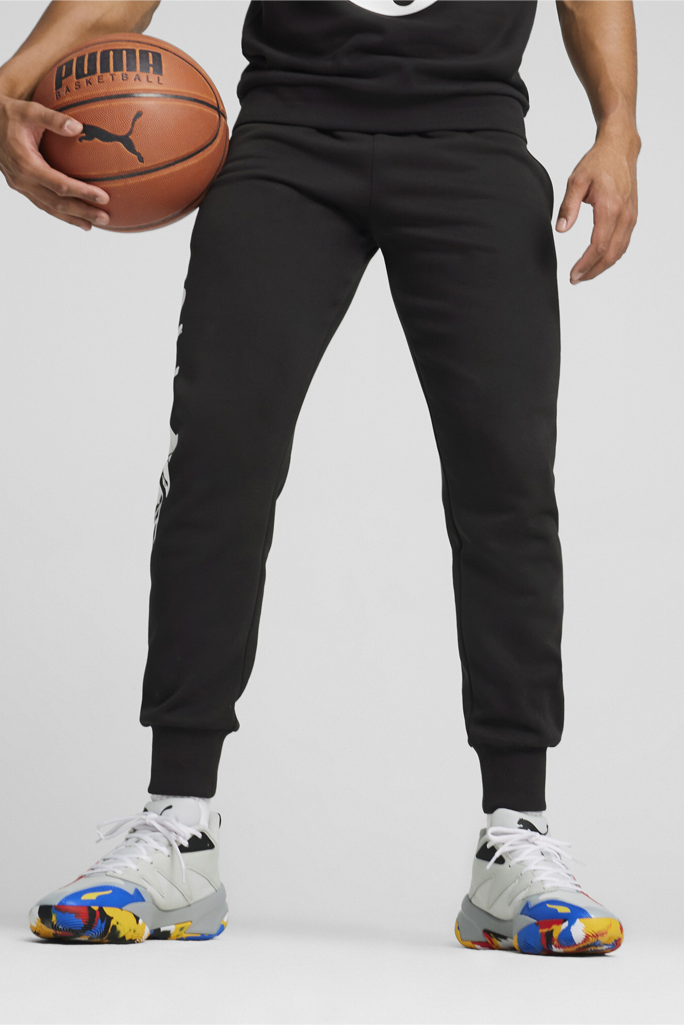 Чоловічі чорні спортивні штани Posterize 2.0 Basketball Track Pants 1