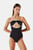 Женский черный купальник HOTEL KARL RIB RIO SWIMSUIT