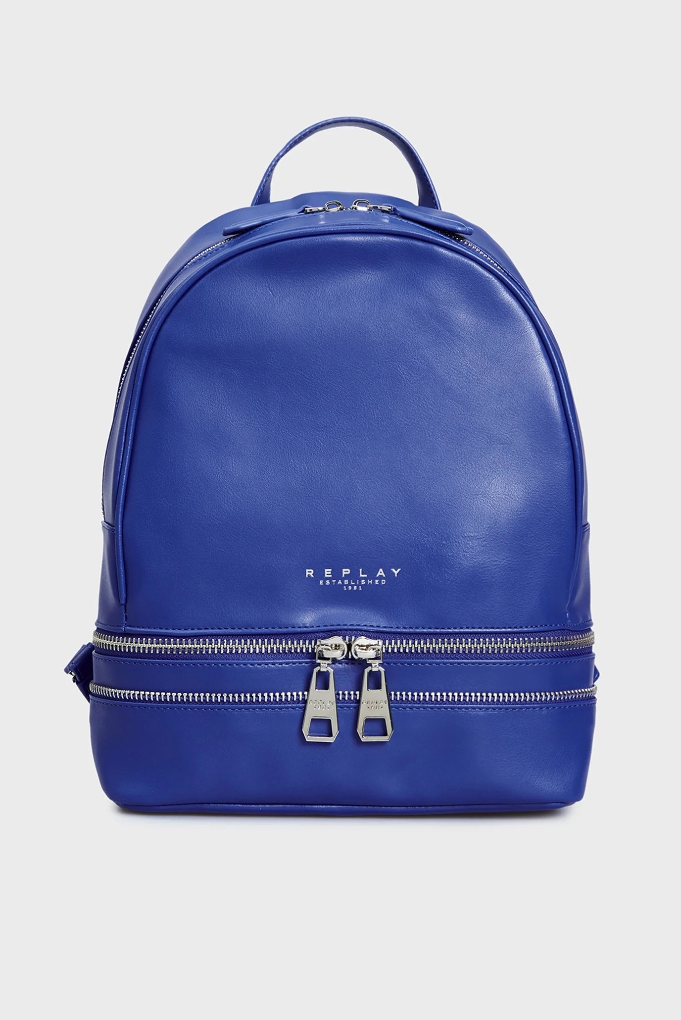 Жіночий синій рюкзак 1