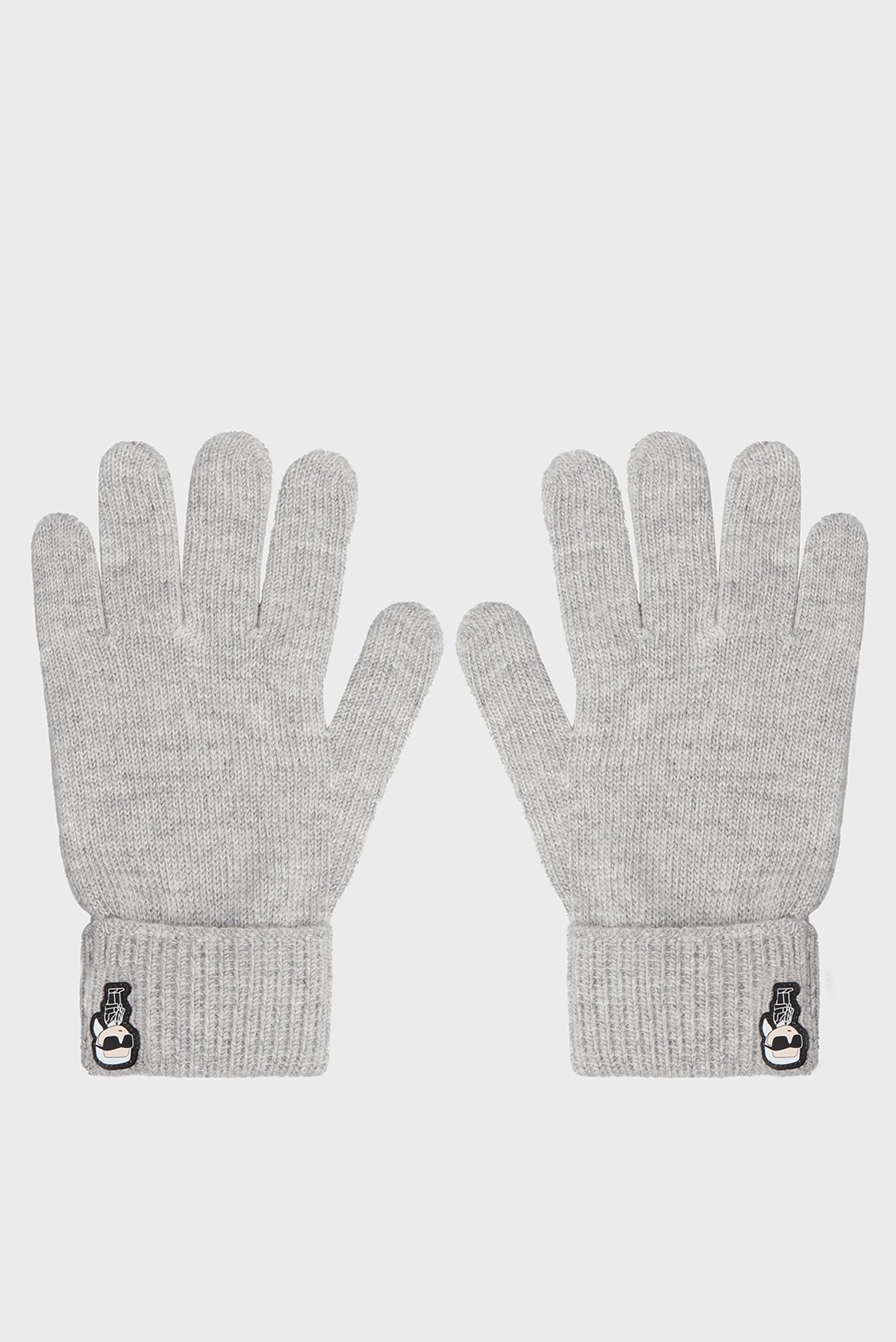 Женские серые перчатки K IKONIK 2.0 KNIT FF GLOVE 1