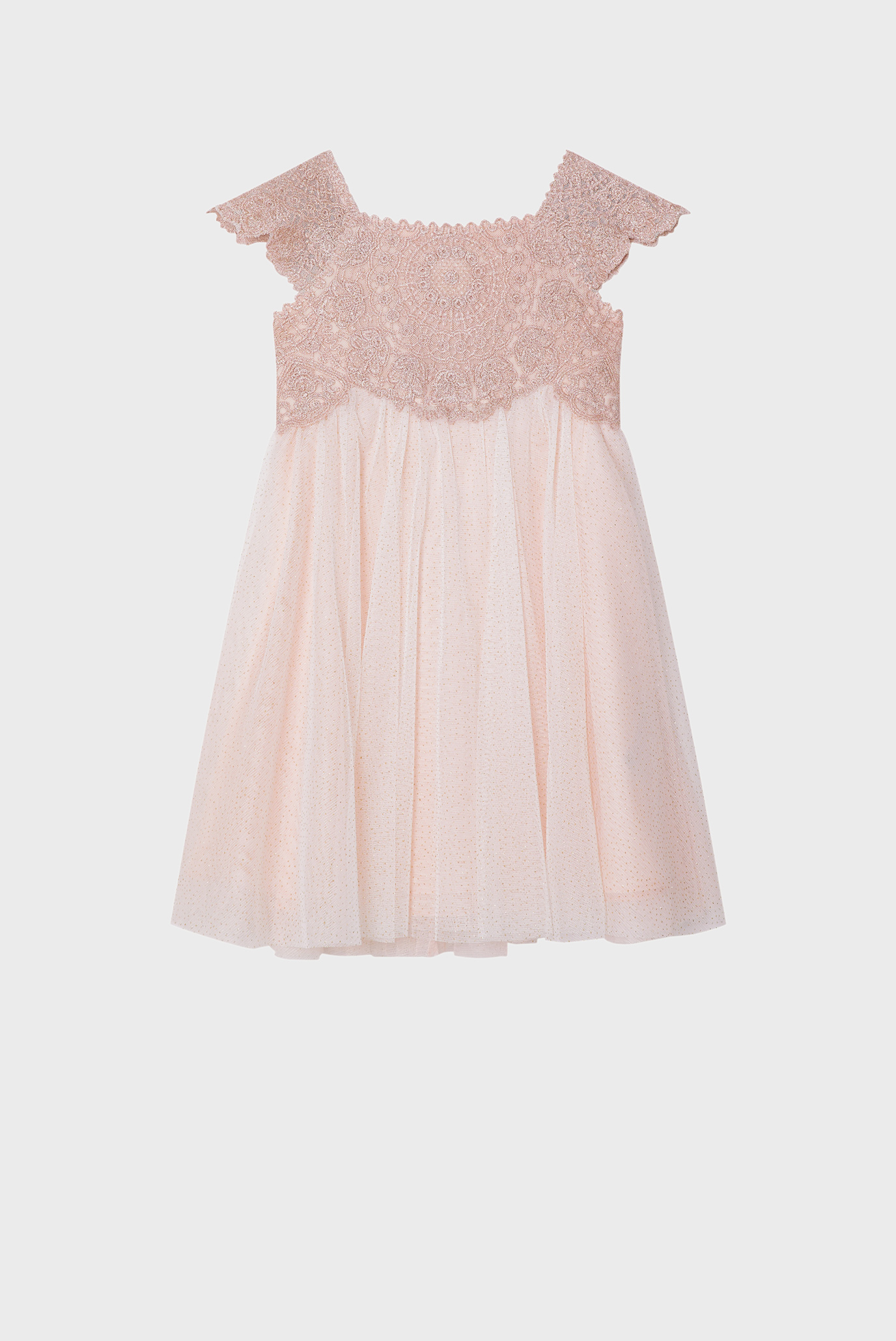 Детское розовое платье BABY ESTELLA DRESS 1
