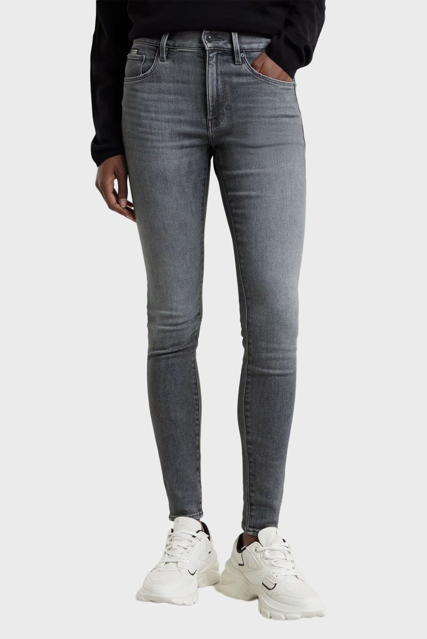 Женские серые джинсы 3301 Skinny Wmn Серый 29-32 G-Star RAW D05175,D535 Женские серые джинсы 3301 Skinny Wmn Серый 29-32 G-Star RAW D05175,D535