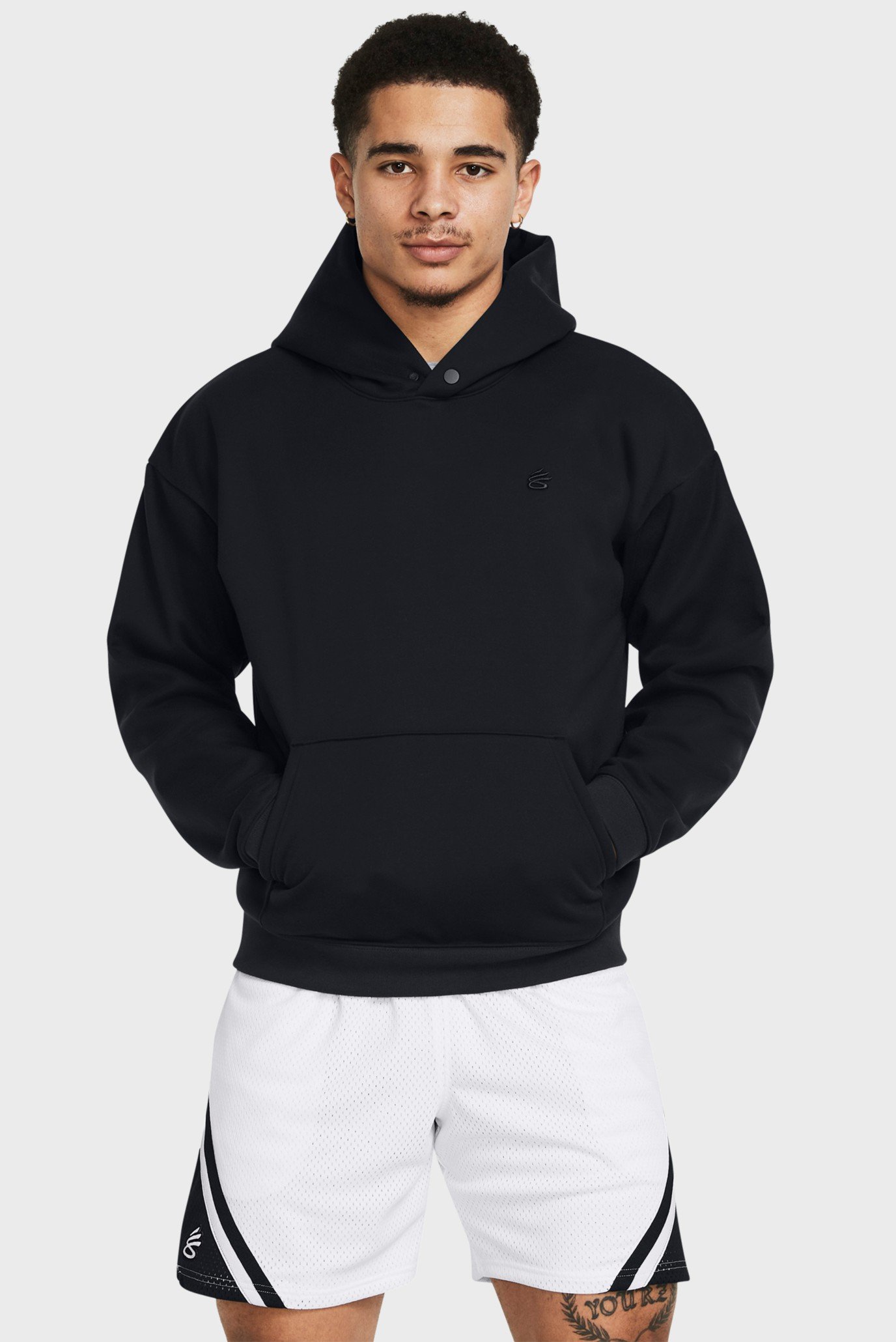 Чоловіче чорне худі Curry Greatest Hoodie 1