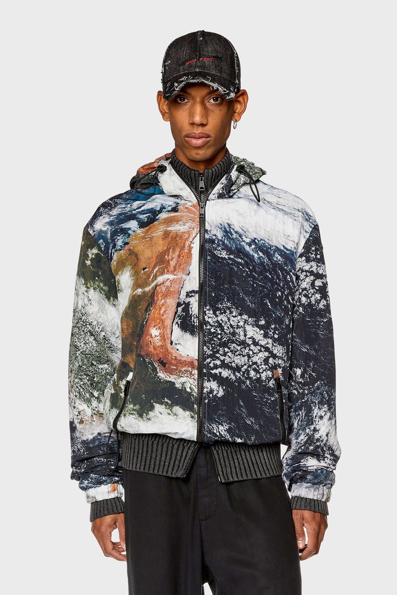 Чоловіча вітровка з візерунком J-WARRETT-PRINT JACKET 1