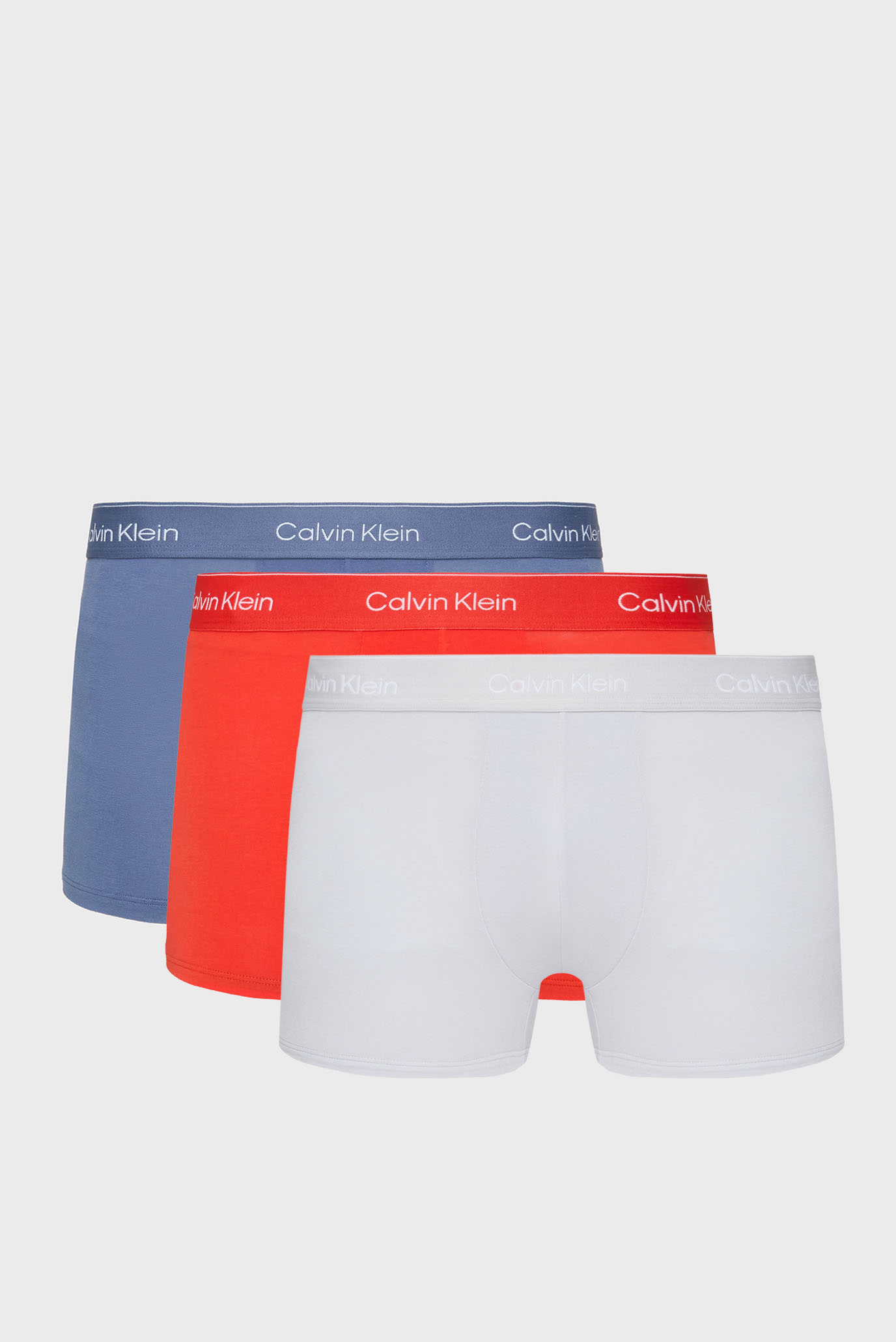Мужские боксеры (3 шт) TRUNK Разноцветный M Calvin Klein LV00NB4392