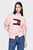 Женский розовый джемпер TJW MELANGE FLAG SWEATER EXT