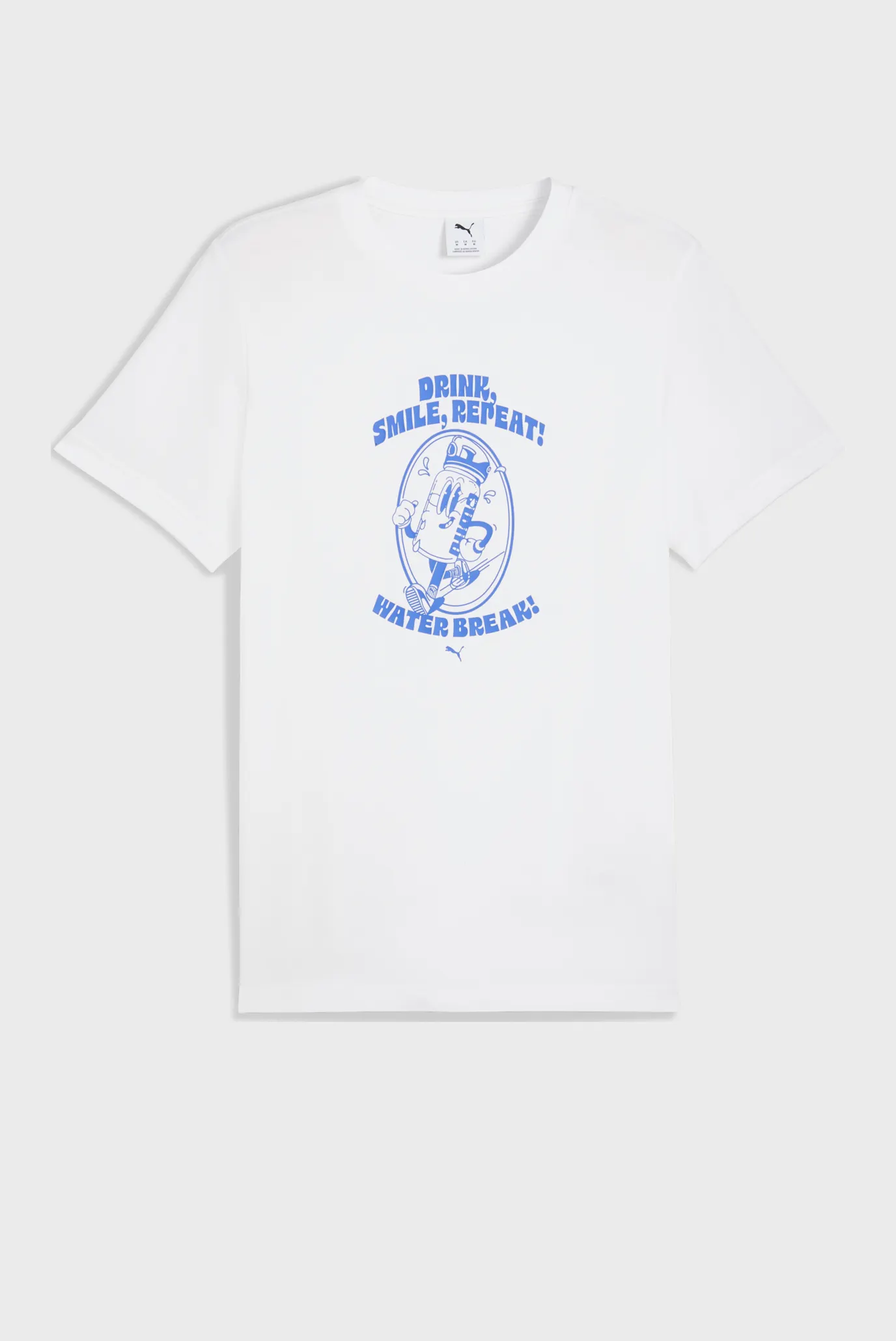 Мужская белая футболка Graphic Water Tee Men 1