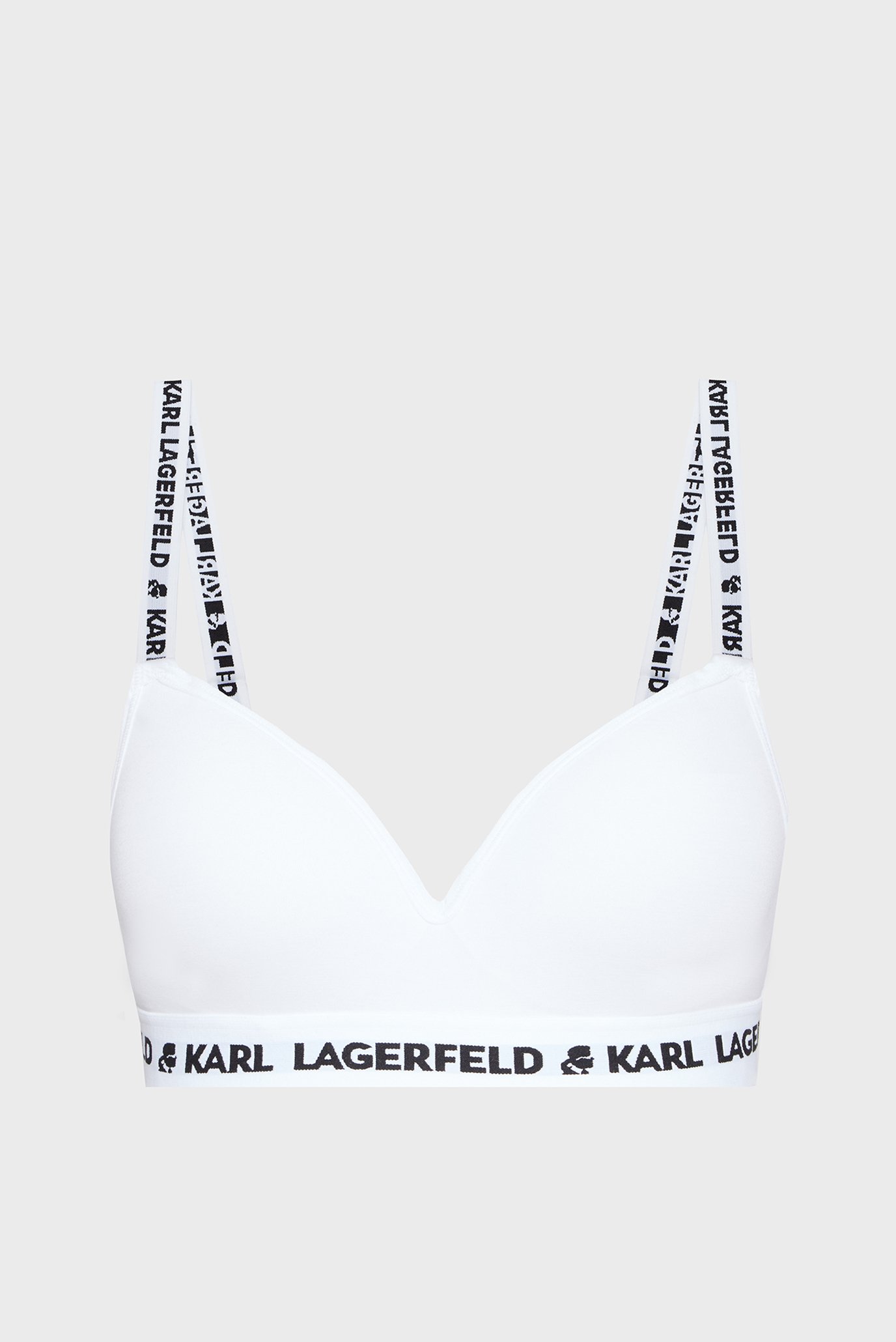 Жіночий білий бюстгальтер LOGO PADDED BRA 1