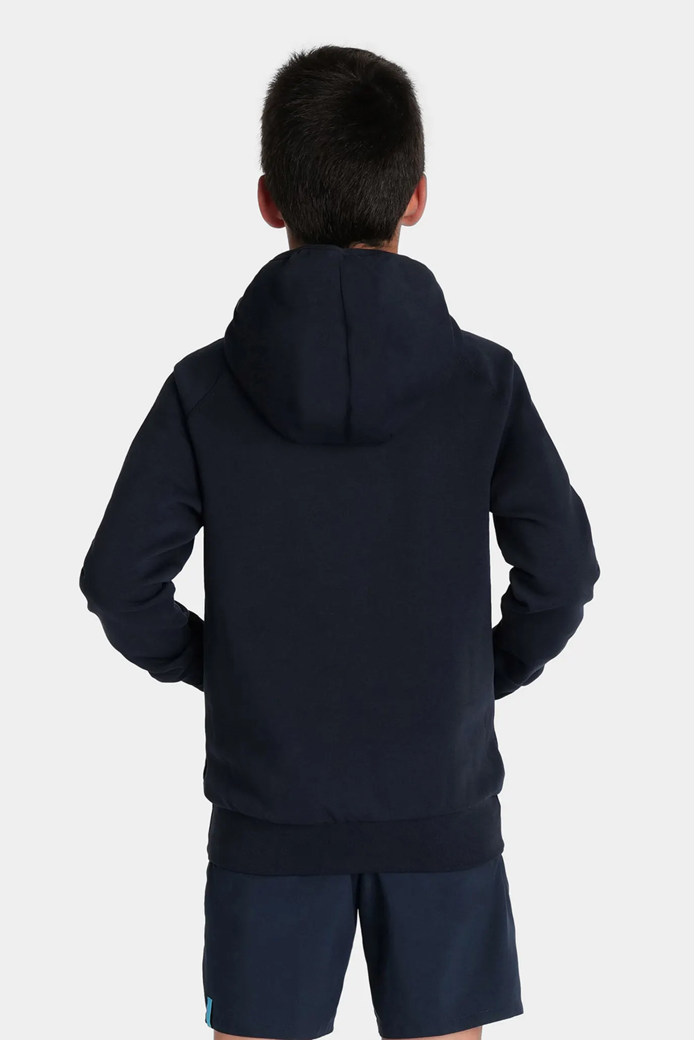 Детское темно-синее худи TEAM HOODED SWEAT PANEL 4